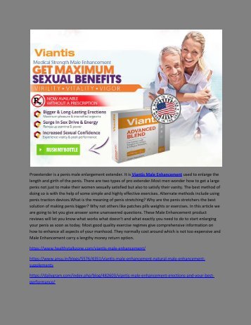 Viantis Male Enhancement