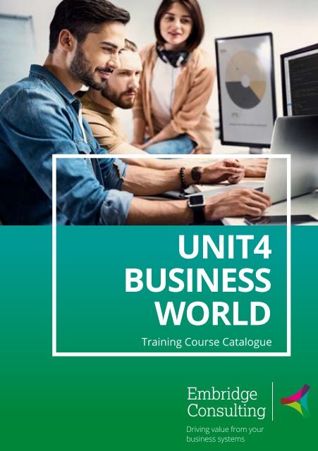 Embridge Consulting Unit4 Business World Training Catalogue