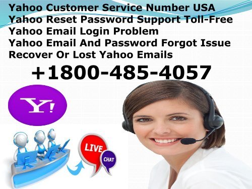 Yahoo Mail+1800-485-4057 Yahoo Customer Care Number