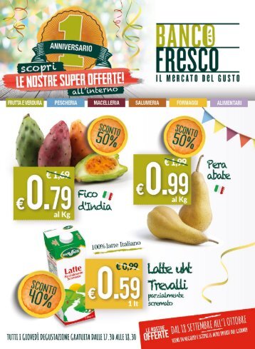 Volantino Banco Fresco Settembre 182018