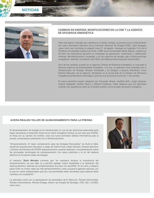 Newsletter ACERA - Agosto 2018