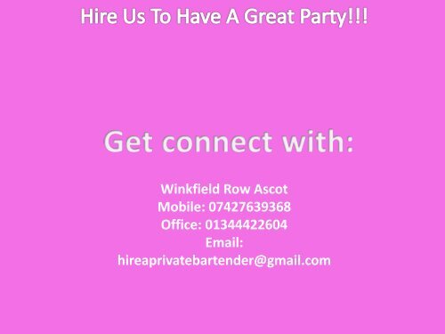 Enjoy a Cocktail Classes Hen Party with Your Friends