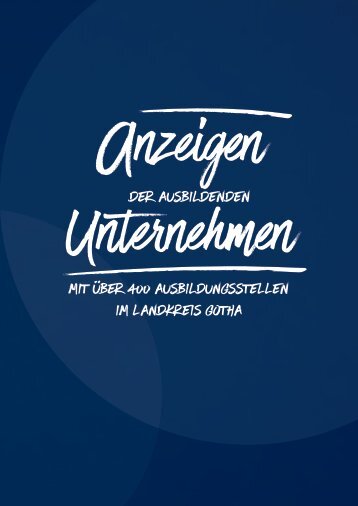 Ausbildungs-Navi GTH 2019 Anzeigenteil