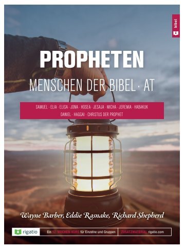 Barber/Rasnake/Shepherd: Propheten - Menschen der Bibel AT