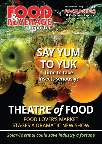 Food & Beverage Reporter September 2018