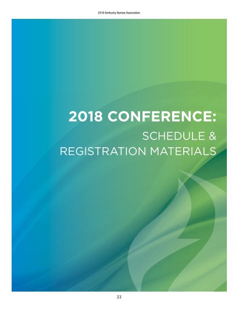 2018 KNA Annual Conference