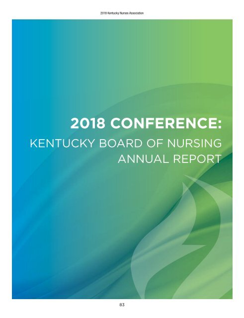 2018 KNA Annual Conference