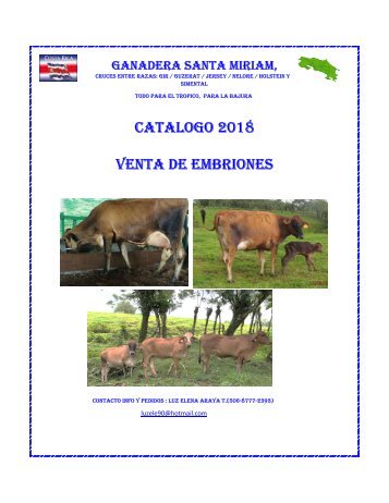 Catalogo embriones 2018 Santa Miriam FINAL