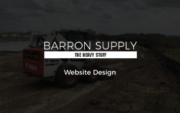 Barron Supply Website Design