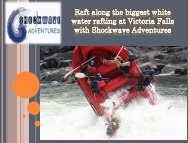 Raft along the biggest white water rafting at Victoria Falls with Shockwave Adventures-converted