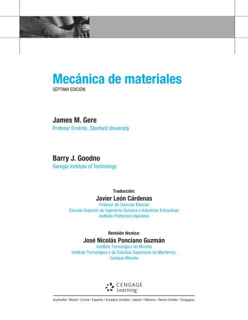 Mecanica de Materiales - 7ma.Ed_James