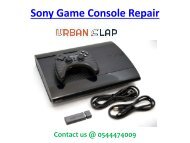  Avail the service of Sony Game Console Repair in Dubai, Dial 0544474009 