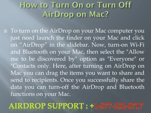 AirDrop Not Working Issue on Mac iOS 11, MacBook Pro &amp; iMac