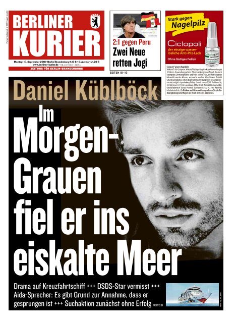 Berliner Kurier 10.09.2018