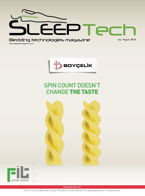 SleepTech July - August  2018