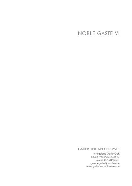 Galerie Gailer Noble Gaeste 6