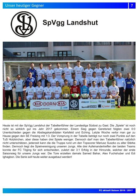 "fc aktuell" Saison 2016-17 Ausgabe 12