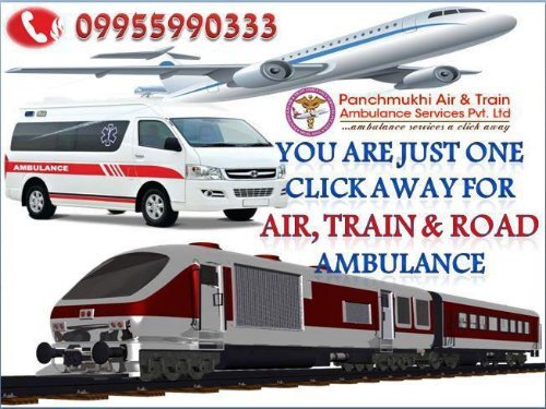 Panchmukhi ICU Charter Air Ambulance Service in Guwahati and Chennai
