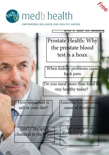 Why the Prostate Blood Test is a Hoax