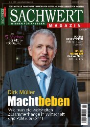 Sachwert Magazin 4-2018