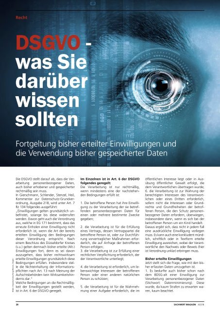 Sachwert Magazin 4-2018