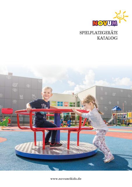 Novum Spielplatzgeräte katalog 2018