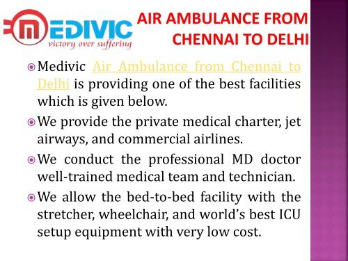 Air Ambulance from Bhopal to Delhi-converted