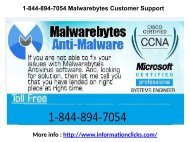 1-844-894-7054 Malwarebytes Customer Support