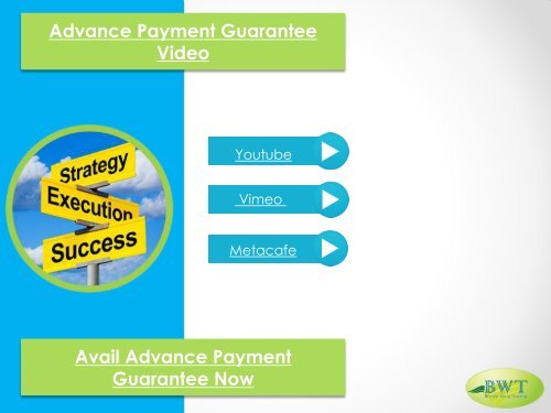 Advance Payment Guarantee Procedure