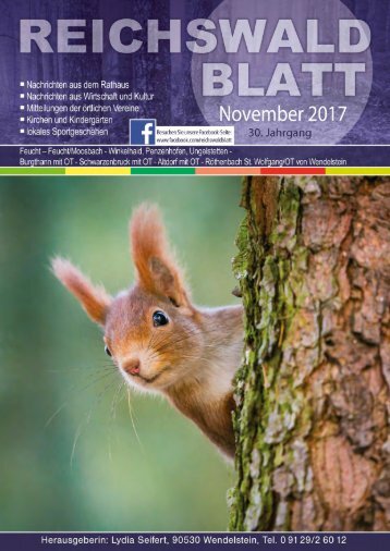 Reichswaldblatt November 2017