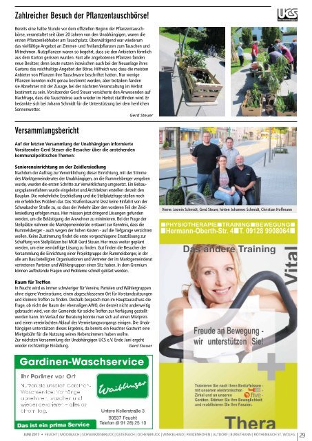 Reichswaldblatt Juni 2017