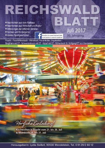 Reichswaldblatt Juli 2017