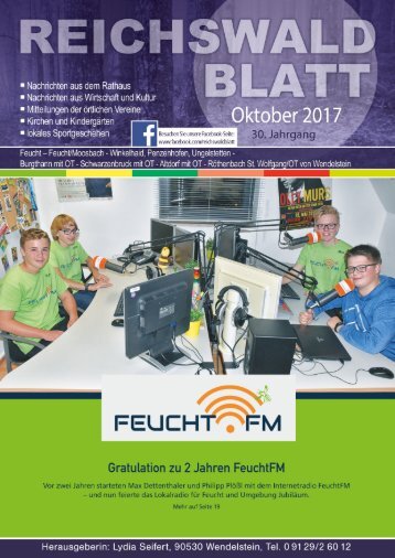 Reichswaldblatt Oktober 2017