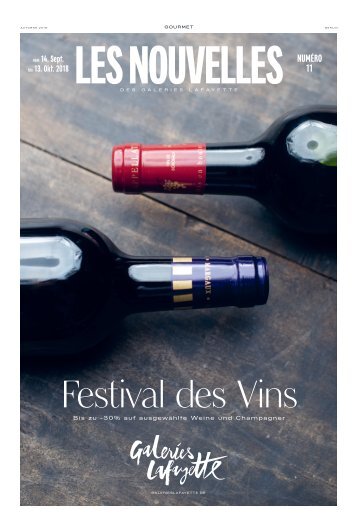 Festival des Vins | 11 | Le Gourmet, Galeries Lafayette Berlin