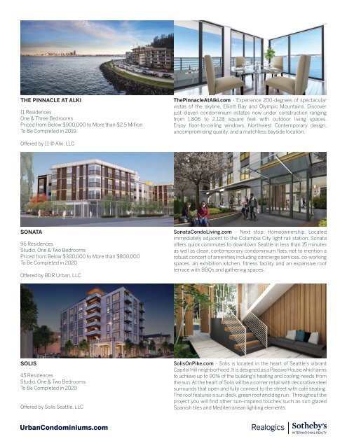 RSIR Urban Condominiums Brochure