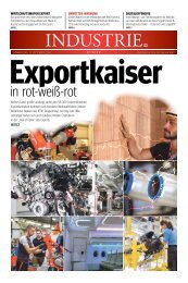 KURIER-Sonderteil INDUSTRIE Nr. 03 2018