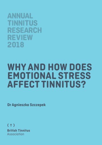 ATRR 2018 Why and how does emotional stress affect tinnitus FINAL