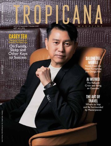 Tropicana Magazine Sep-Oct 2018 #120: Art As Life