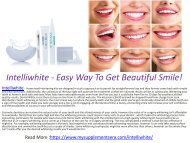 Intelliwhite - Get White Teeth & Beautiful Smile!
