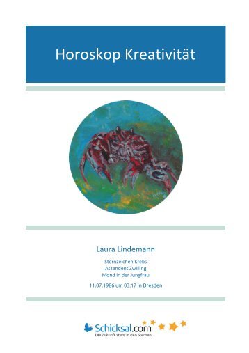 Horoskop Kreativität Laura 