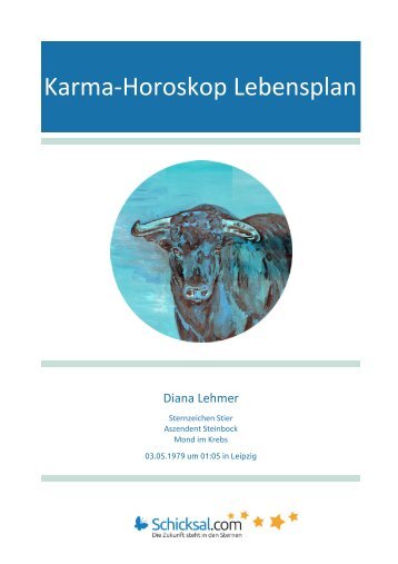 Karma Horoskop Lebensplan Diana