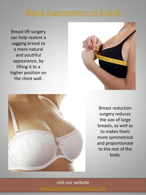 Breast Augmentation In Seattle