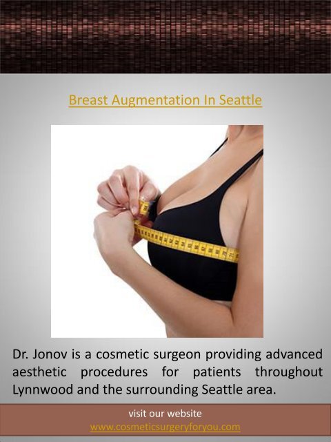 Breast Augmentation In Seattle
