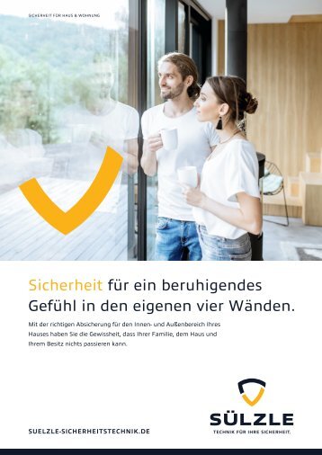 Sicherheit für Haus & Wohnung