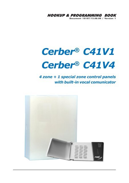 manual instalare alarma cerber c41v1