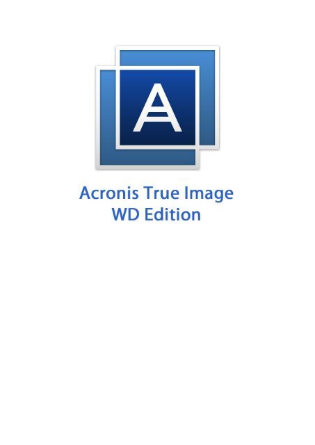 Acronics True Image Manual