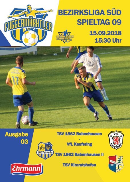 201800915 Fuggermärktler TSV 1862 Babenhausen – VfL Kaufering