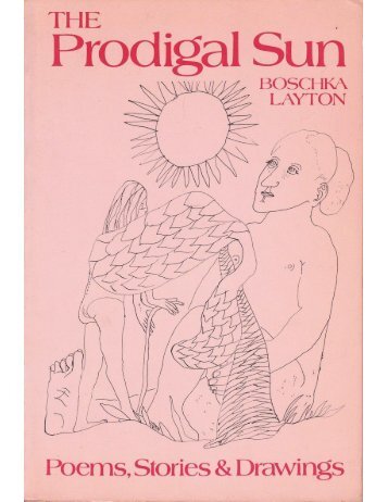 The Prodigal Sun by Boschka Layton