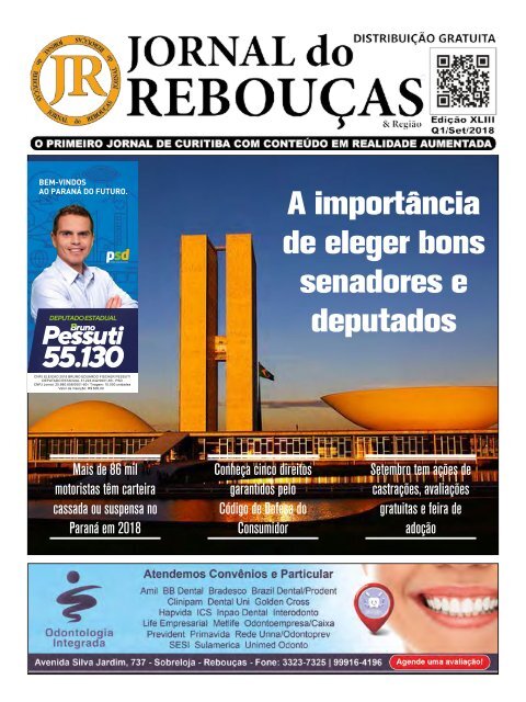 Jornal do Rebouças - 1ª Quinzena de Setembro 2018