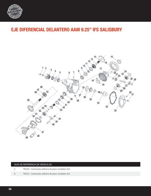 AAM EJE DIFERENCIAL 